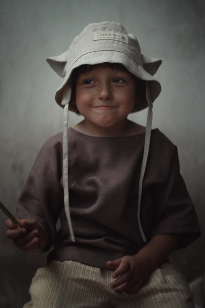 【オーダー会】'SHEEP' LINEN HAT [SHOMKA] 【2026年4月中旬以降順次発送】