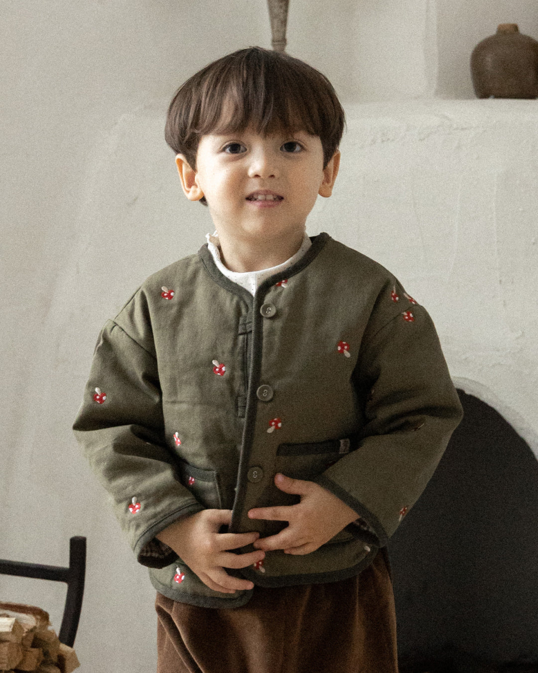 Mushroom Cottage Jacket [Doucement] (25AW)【2025年10月下旬以降お届け予定】