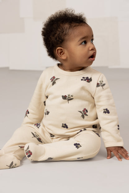 【予約販売】 CHUBBY PYJAMAS - ECRU / BLACKBERRIES [STUDIO BOHEME] (25AW) 【2025年9月中旬以降入荷予定】