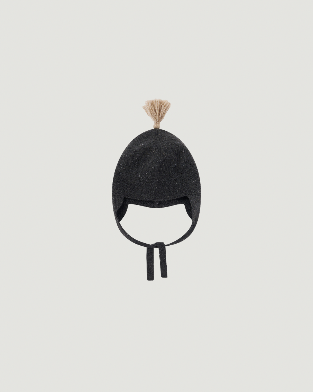 Charcoal contrast Tassel Hat [Organic Zoo](26AW)drop1