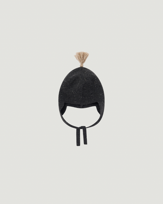 Charcoal contrast Tassel Hat [Organic Zoo](26AW)drop1