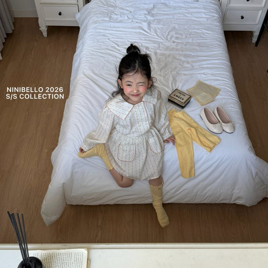 【予約販売】Spring pin coat blouse [NINIBELLO] (26SS)【2026年2月下旬以降順次発送】