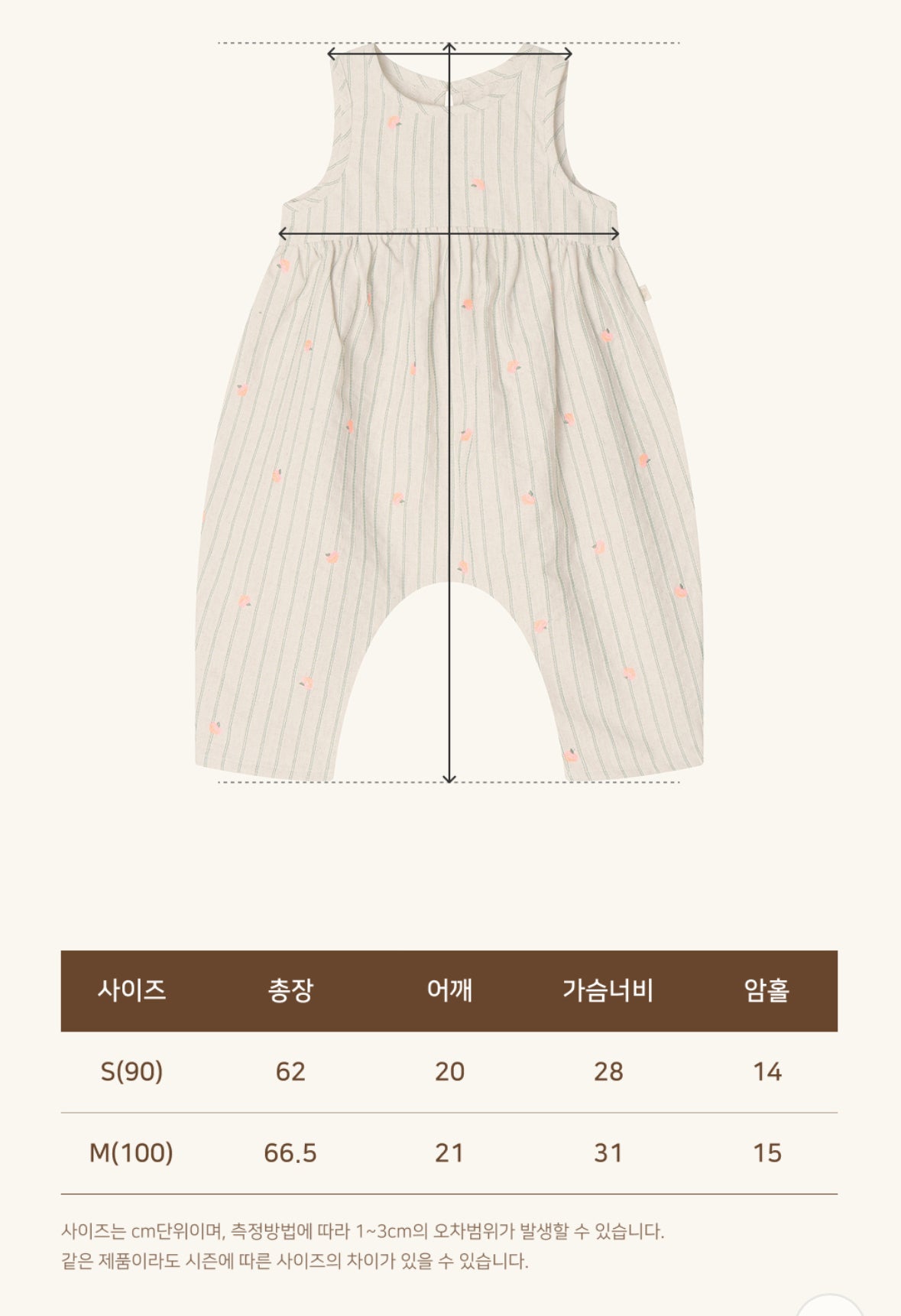 Peach Bloom Linen Suit  [Doucement] (25SS)