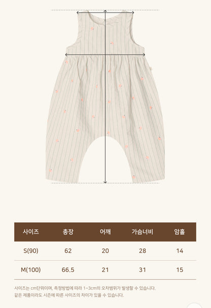 Peach Bloom Linen Suit  [Doucement] (25SS)