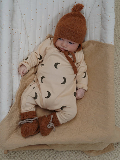 DESERT MIDNIGHT SUIT WITH CONTRAST FEET [organic zoo]