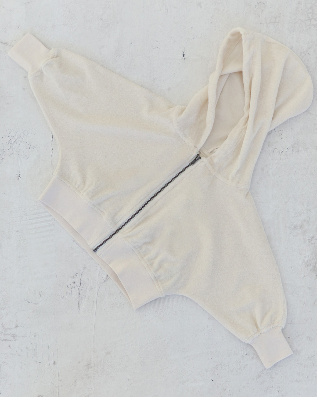 Volume hoodie - Ecru Cream [EARTH THE ARCHIVE] (26AW)