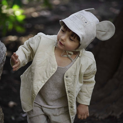 [ASH generation] mouse bonnet (straight) / appletree