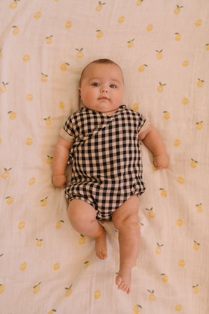ROMPER NUAGE - GINGHAM [STUDIO BOHEME] (26SS)