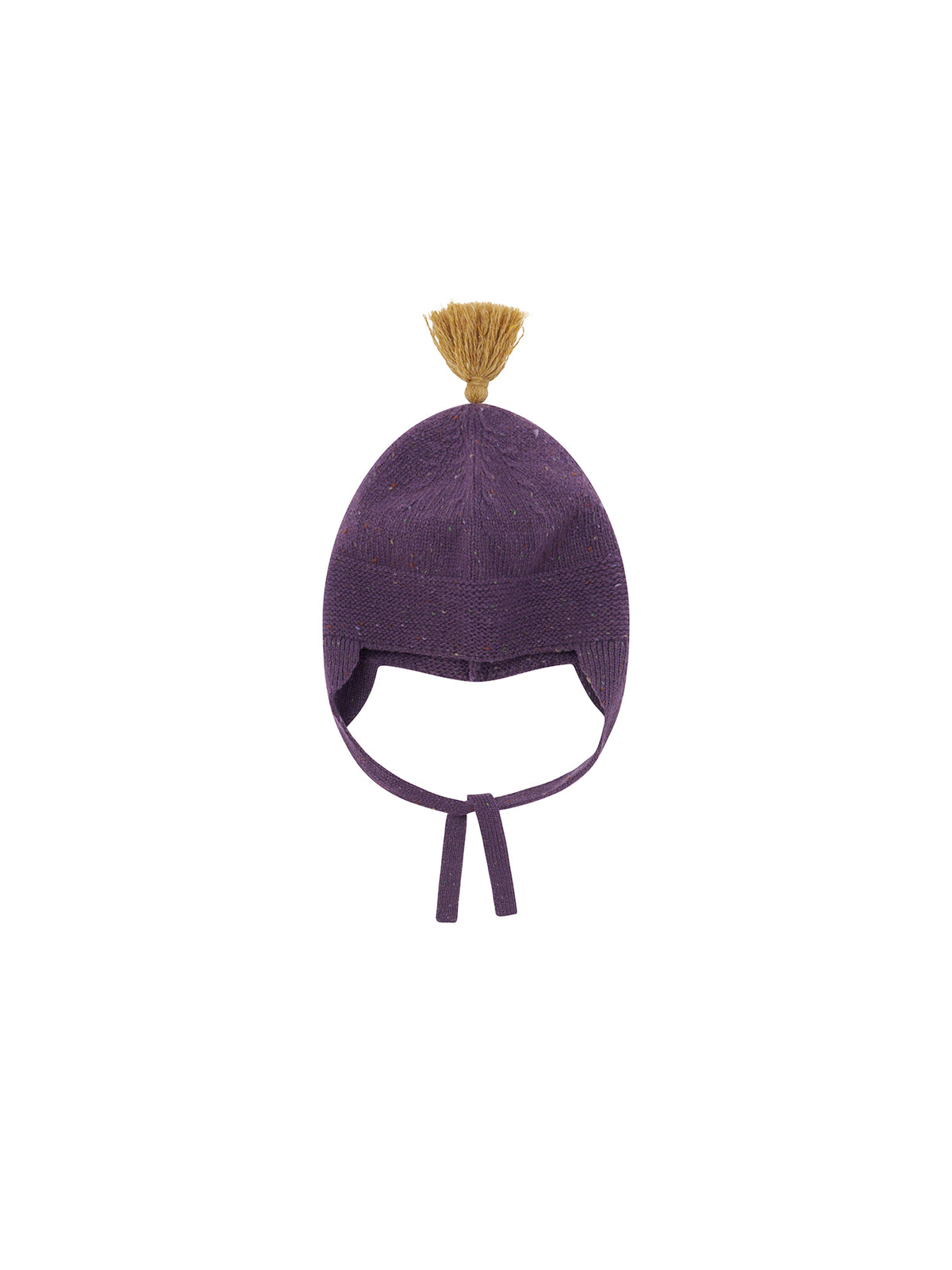 Fig contrast Tassel Hat [Organic Zoo](26AW)drop1