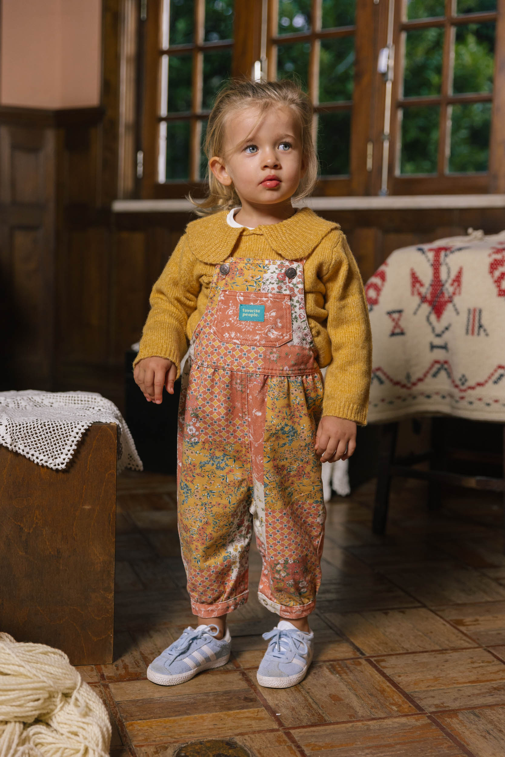 ROMARIA BABY OVERALLS [Favorite People] (25AW)
