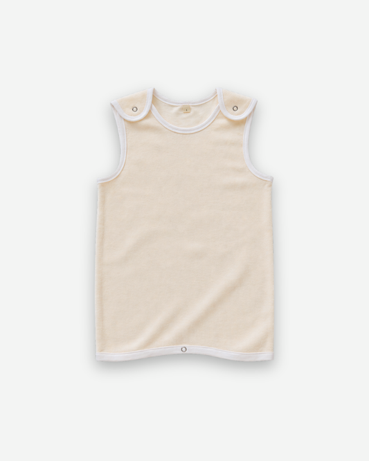 Sleeping vest - Ecru Cream [EARTH THE ARCHIVE] (26AW)