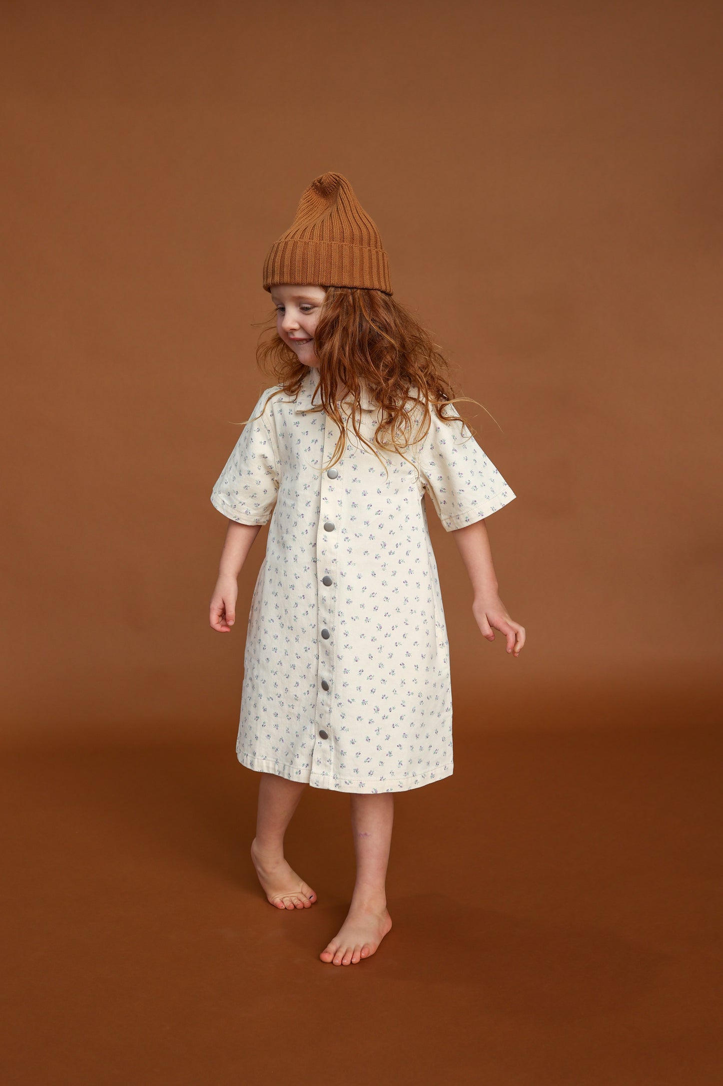 Ribbed Pixie Beanie - Toast [GROWN](25KIDS CLUB)