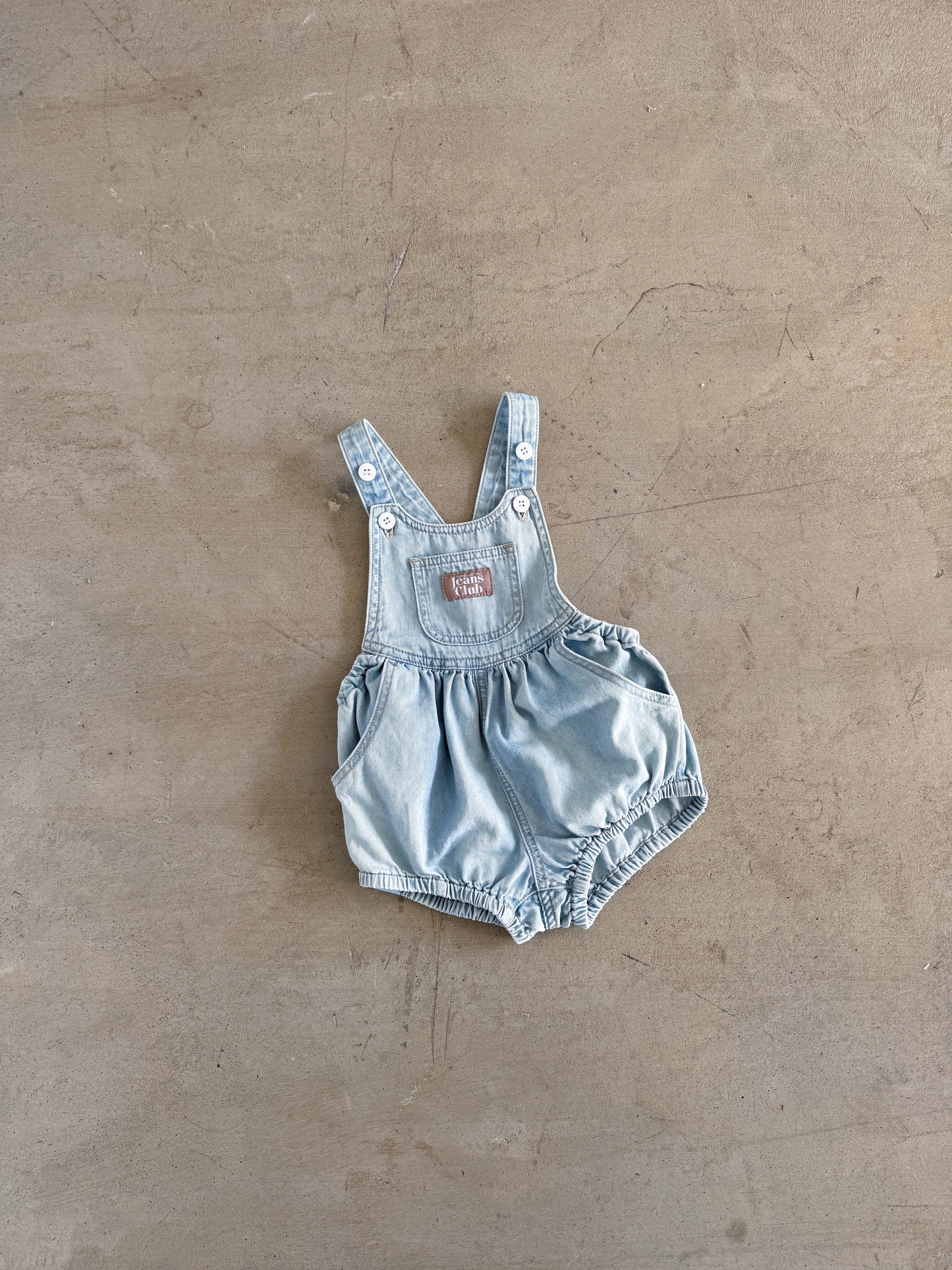 Bowie Bubble Romper - Blue Heaven [Twin Collective]