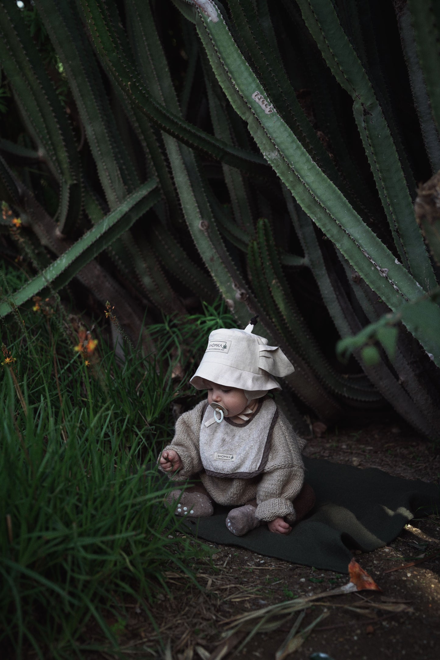 【オーダー会】'GIRAFFE' LINEN HAT [SHOMKA] 【2026年4月中旬以降順次発送】