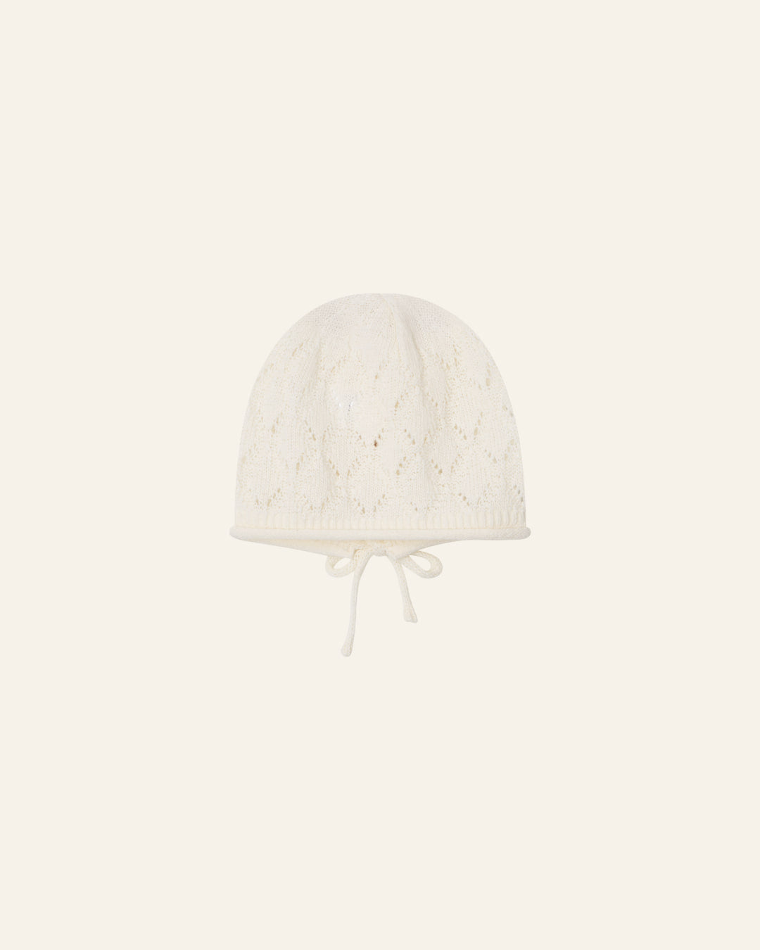 Leaf Breeze Beanie - Cream [Doucement] (26SS)