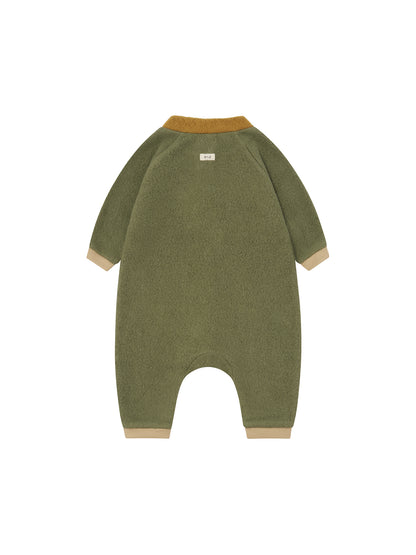 Pine Fleece High Neck Onesie [Organic Zoo](26AW)drop1