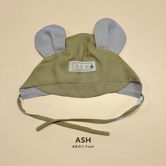 [ASH generation] mouse bonnet (straight) / pistachio