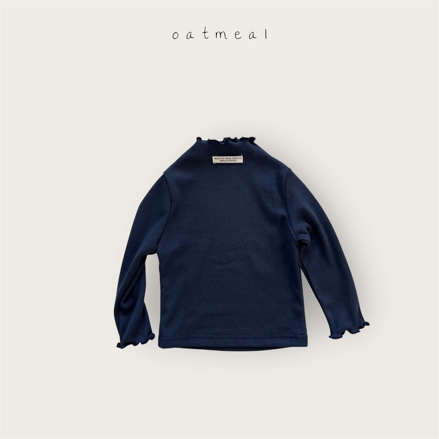 【予約商品】bebe-radia polar tee [Oatmeal] (26SS)【2026年3月中旬以降順次発送】