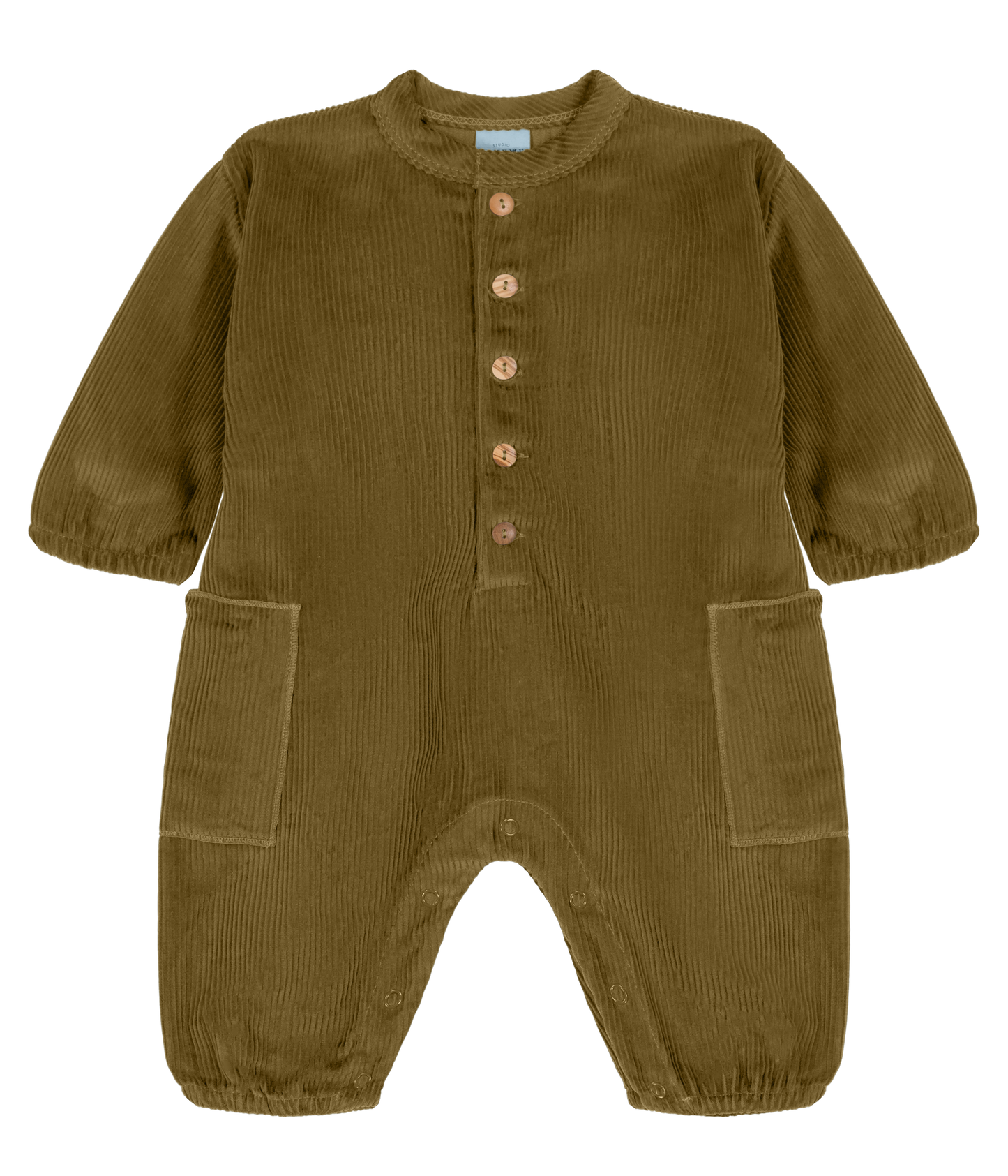 【予約販売】 BIG PAPI JUMPSUIT - GREEN NUTRIA [STUDIO BOHEME] (25AW) 【2025年9月中旬以降入荷予定】