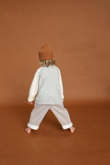 Ribbed Pixie Beanie - Toast [GROWN](25KIDS CLUB)