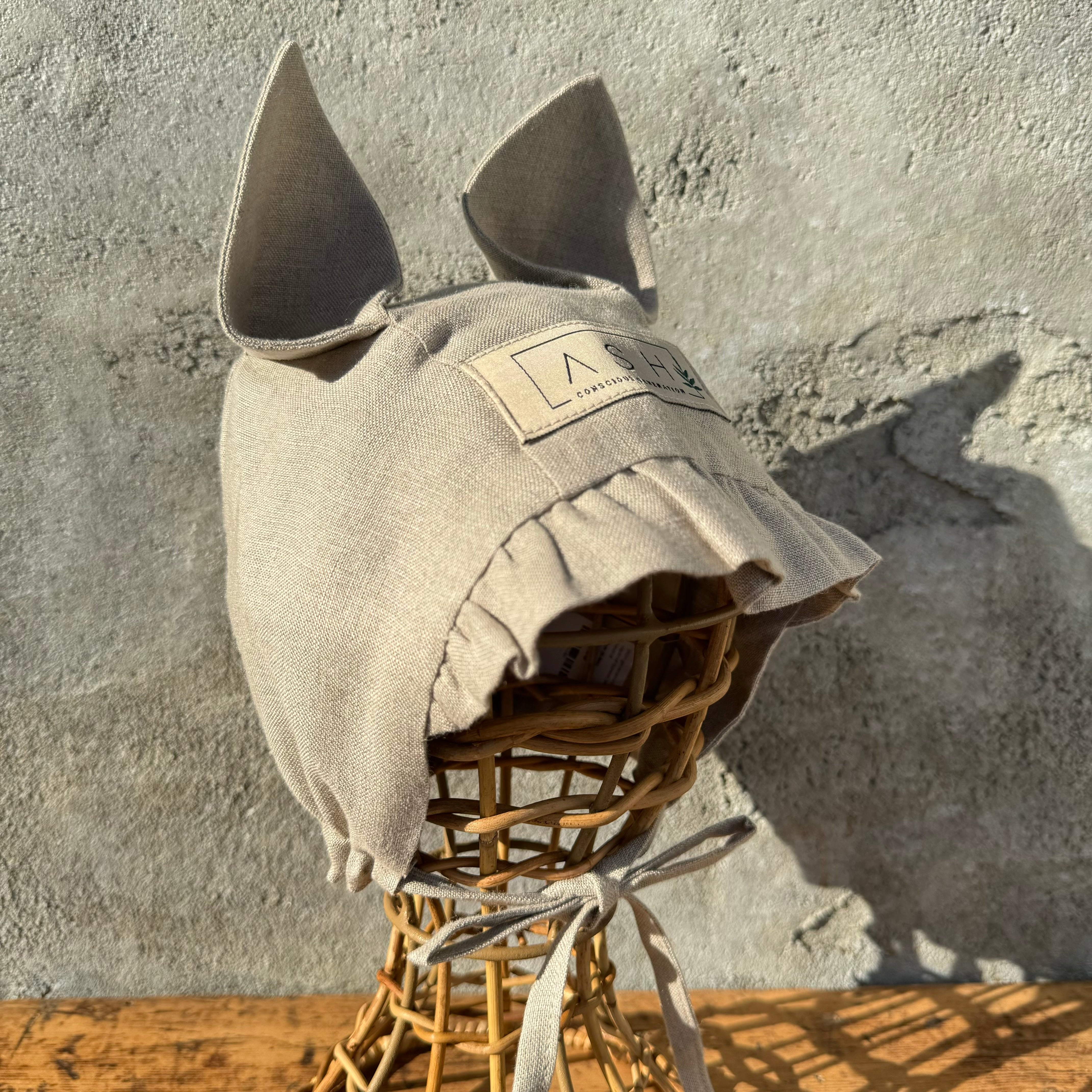 ASH generation] squirrel bonnet (wavy) / neutral – anoko.