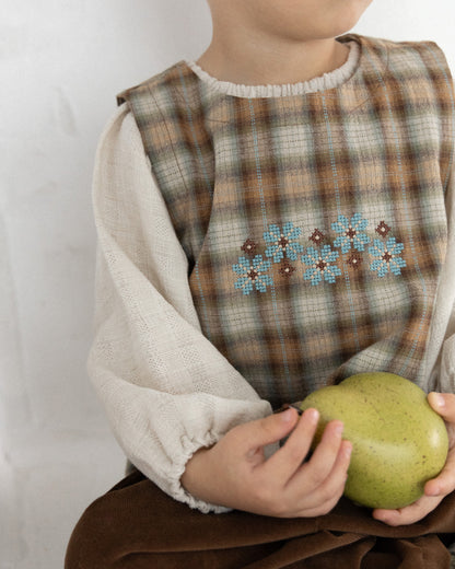 Forest Check Vest  [Doucement] (25AW)【2025年10月下旬以降お届け予定】
