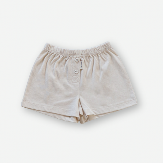 【26年11月オーダー会】 Button Shorts [EARTH THE ARCHIVE] (全2色) 【2026年3月上旬以降お届け予定】