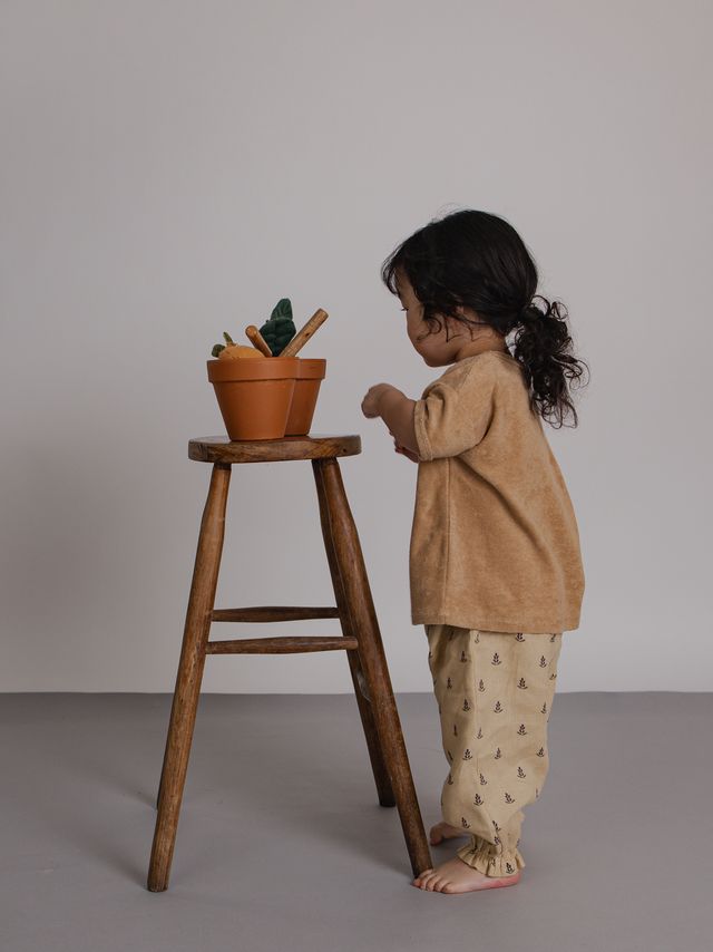 Wheat Terry Boxy T-Shirt [organic zoo] (26SS)