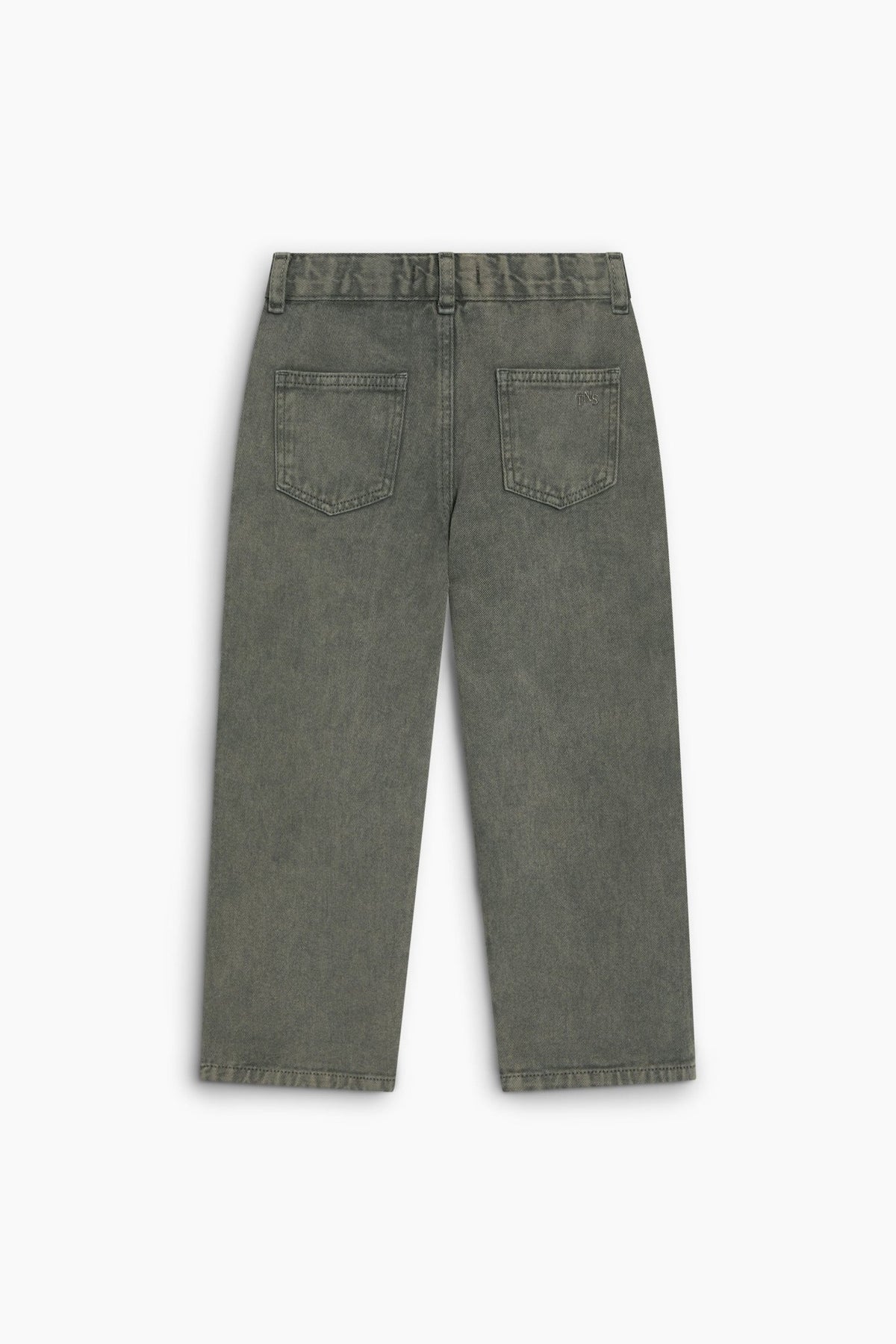 TNS Denim Baggy Pant - Tea Leaf [the new society](26AW)drop1