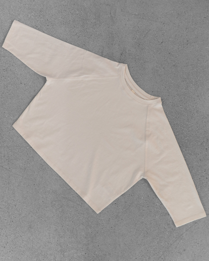Raglan T-shirt - Ecru Cream [EARTH THE ARCHIVE] (26AW)