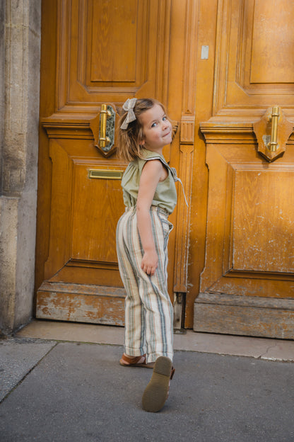 Blouse BERRI - green tea [Maison Marelle] (26SS)