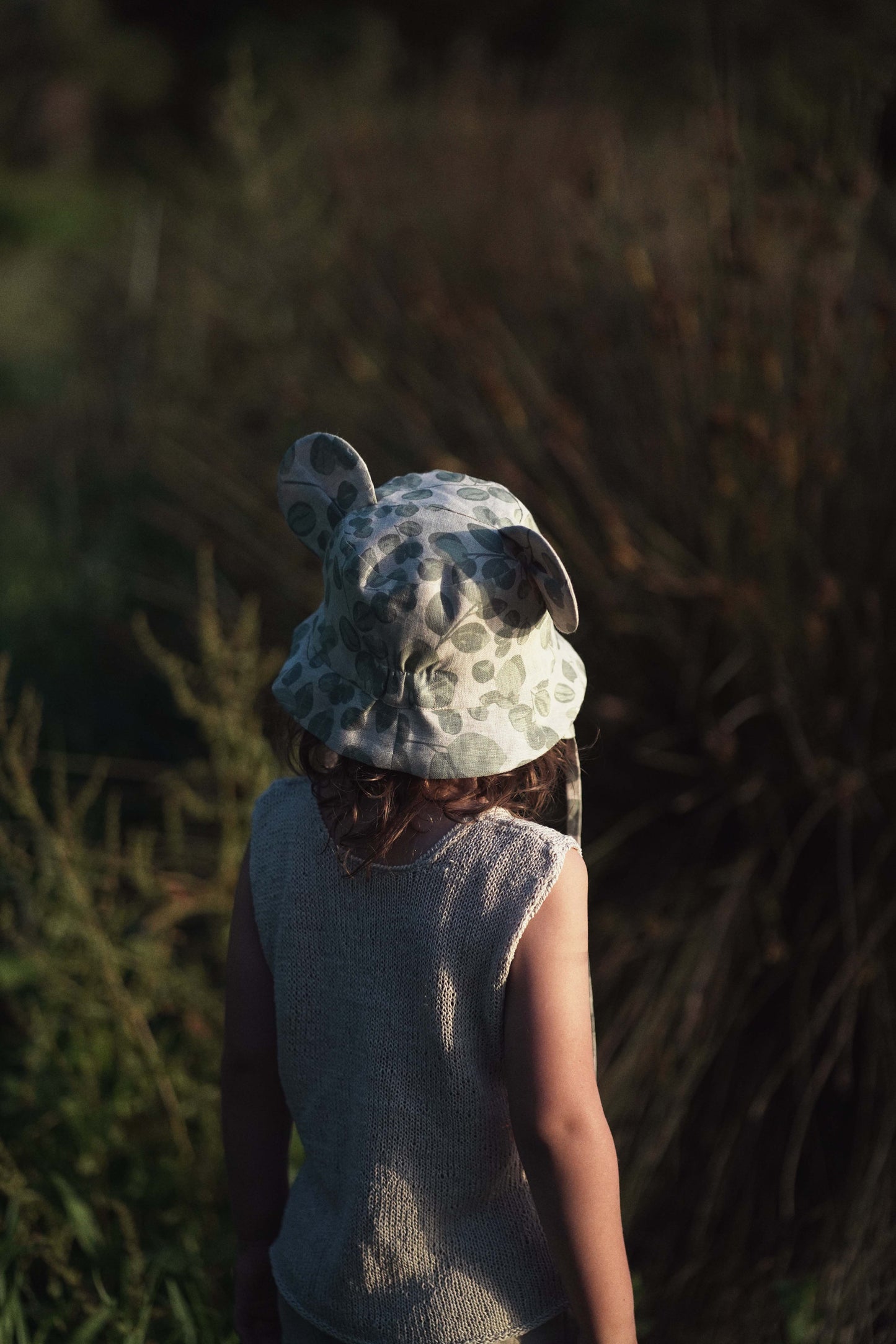 【オーダー会】'MOUSE' LINEN HAT [SHOMKA] 【2026年4月中旬以降順次発送】