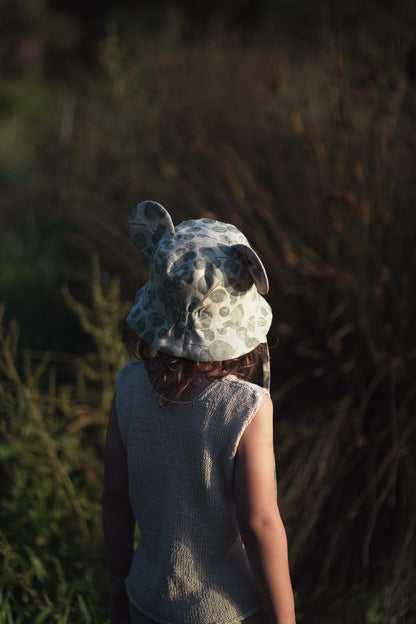 【オーダー会】'MOUSE' LINEN HAT [SHOMKA] 【2026年4月中旬以降順次発送】