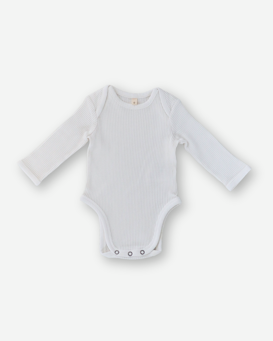 Longsleeve baby suit - White [EARTH THE ARCHIVE] (26AW)