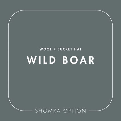 【SHÓMKA】option / type (wool bucket hat)