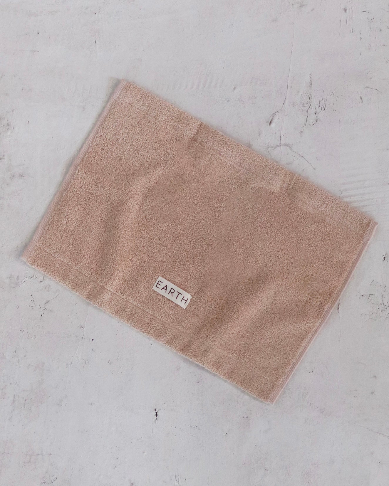 Hand towel - Peach [EARTH THE ARCHIVE] (26AW)