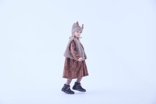 Beast Beanie Ⅱ by CA4LA - Beige [eLfinFolk / エルフィンフォルク] (25AW•Drop2) 【2025年9月中旬以降発送予定】