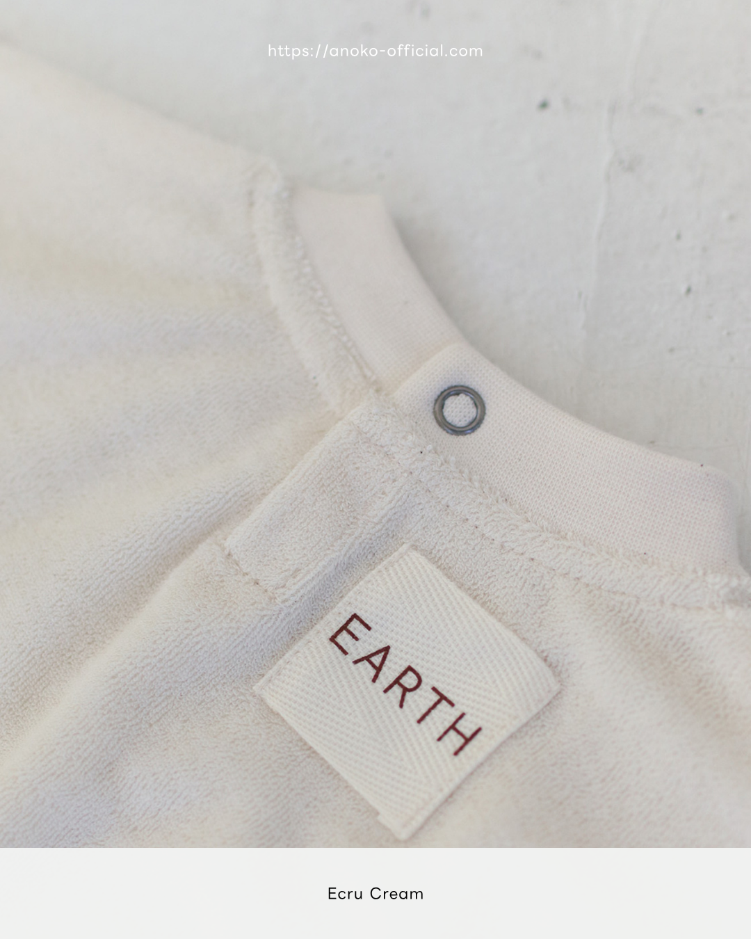 Volume Sweatshirts - Ecru Cream [EARTH THE ARCHIVE] (26AW)