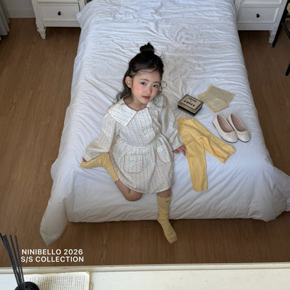 【予約販売】Spring pin coat blouse [NINIBELLO] (26SS)【2026年2月下旬以降順次発送】