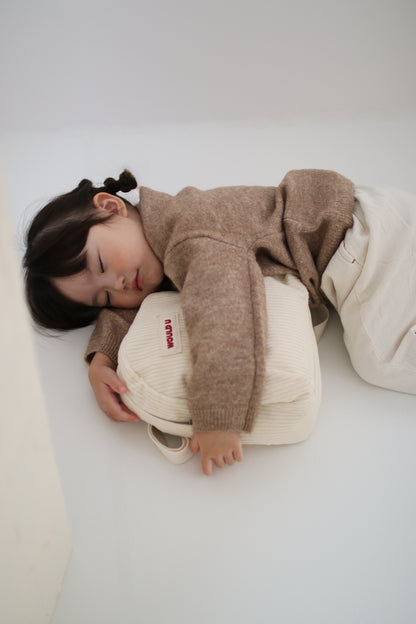 【オーダー会】Wouldu Corduroy Back Pack - Cream [wouldU]【2025年11月下旬以降順次お届け予定】