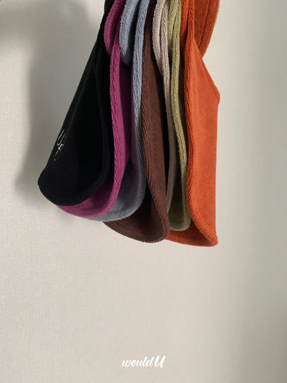 【オーダー会】cloud terry bibs [wouldU]【2025年11月下旬以降順次お届け予定】