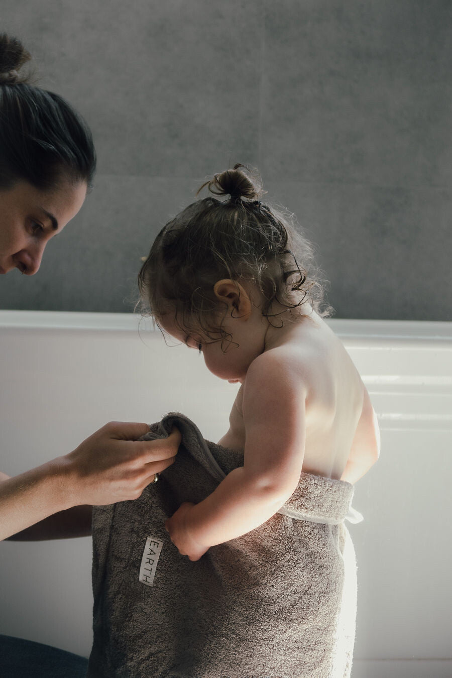 Plant Dyed Organic Towel - Face [EARTH THE ARCHIVE]