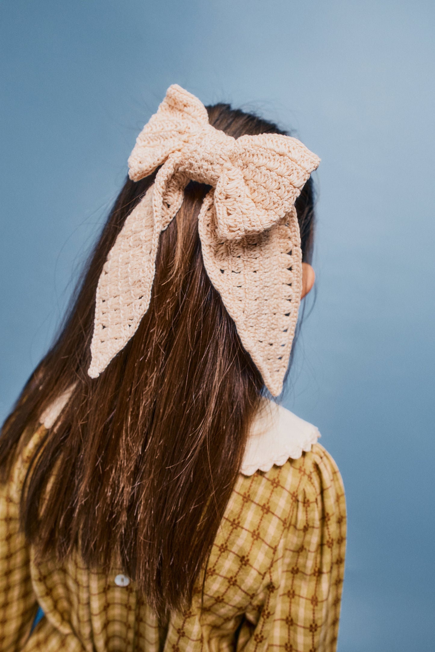 Saphira Crochet Bow - Nostalgic Crochet [Bebe Organic](26AW)drop1