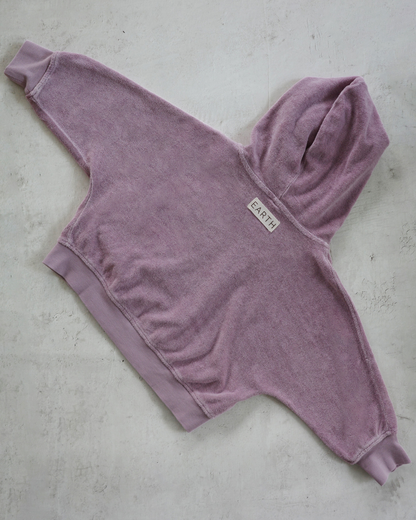 Volume hoodie - Cotton Lavender [EARTH THE ARCHIVE] (26AW)