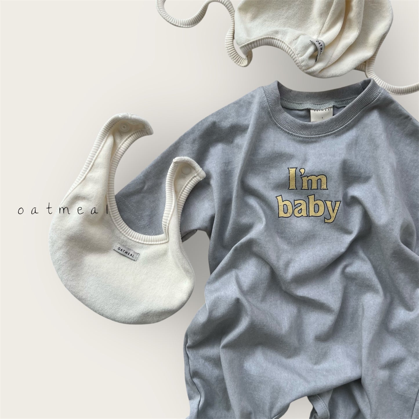 【予約商品】bebe-I am suit [Oatmeal] (26SS)【2026年3月中旬以降順次発送】