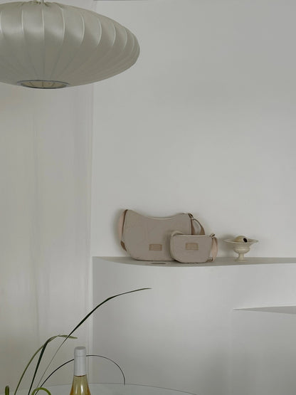 【オーダー会】Couple Cross Bag - Cream Beige [wouldU]【2025年11月下旬以降順次お届け予定】