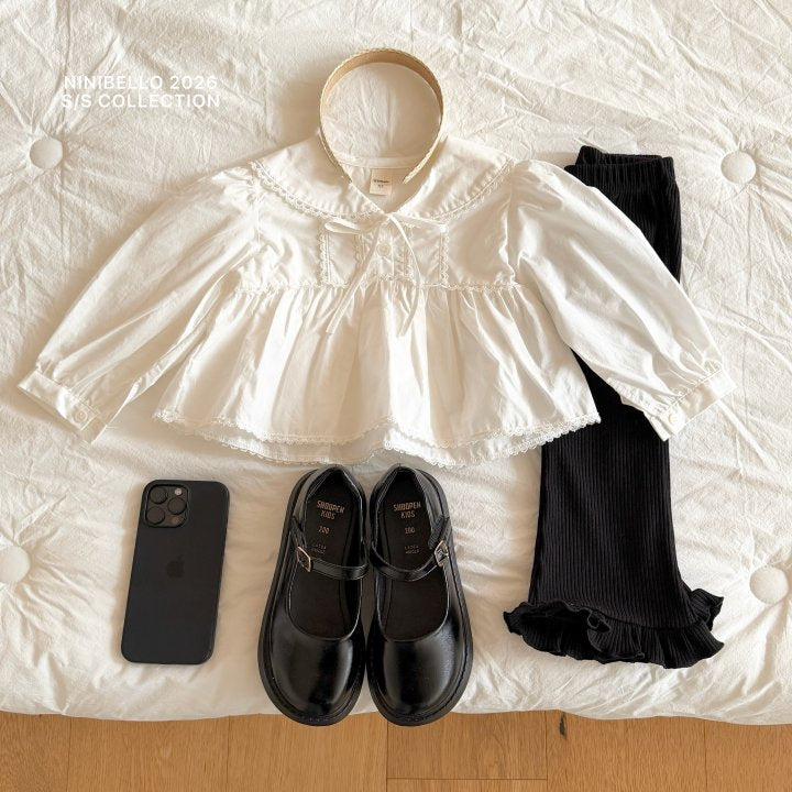 【予約販売】Little Princess Blouse [NINIBELLO] (26SS)【2026年2月下旬以降順次発送】