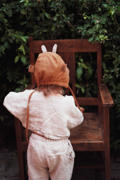 【オーダー会】'GOAT' LINEN BONNET [SHOMKA] 【2026年4月中旬以降順次発送】