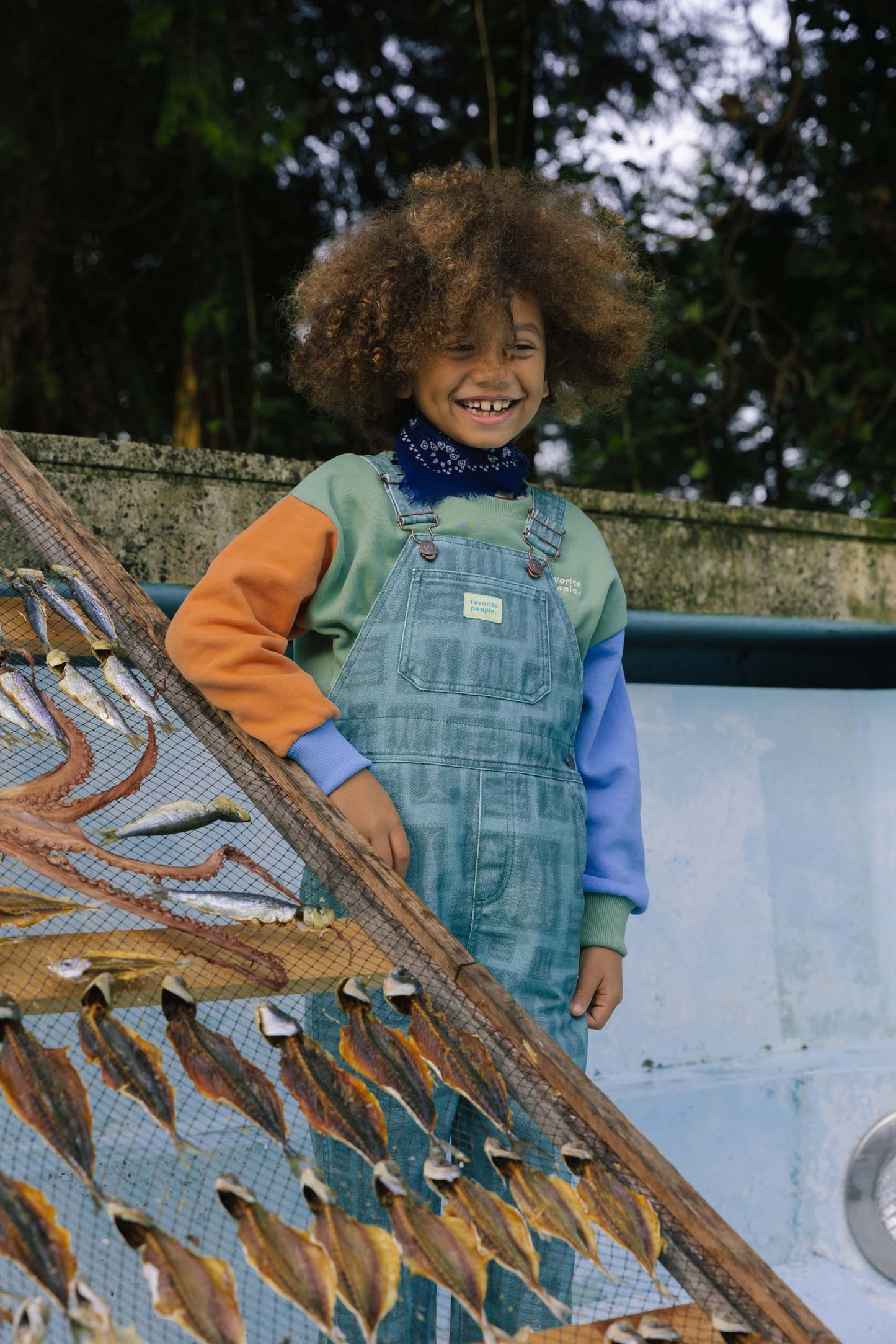 ALFAMA KIDS OVERALLS [Favorite People] (25AW)