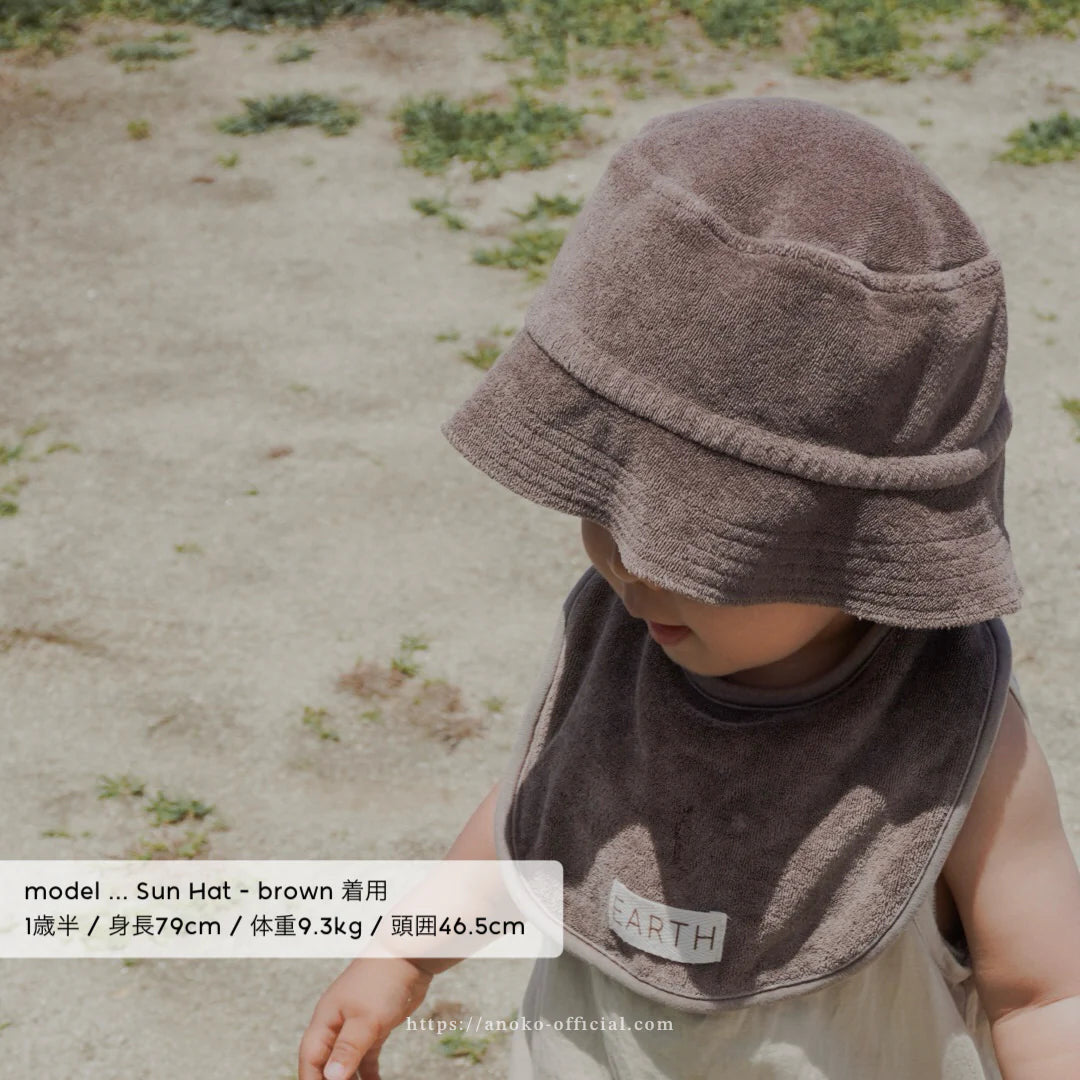 【26年11月オーダー会】 Sun Hat [EARTH THE ARCHIVE] (全6色) 【2026年3月上旬以降お届け予定】